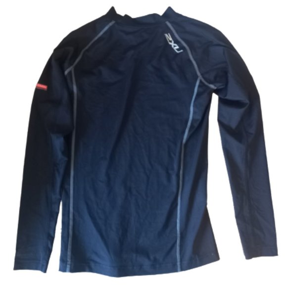 2XU long sleeve compression top sun protection running sports (Size Medium) - Picture 5 of 5